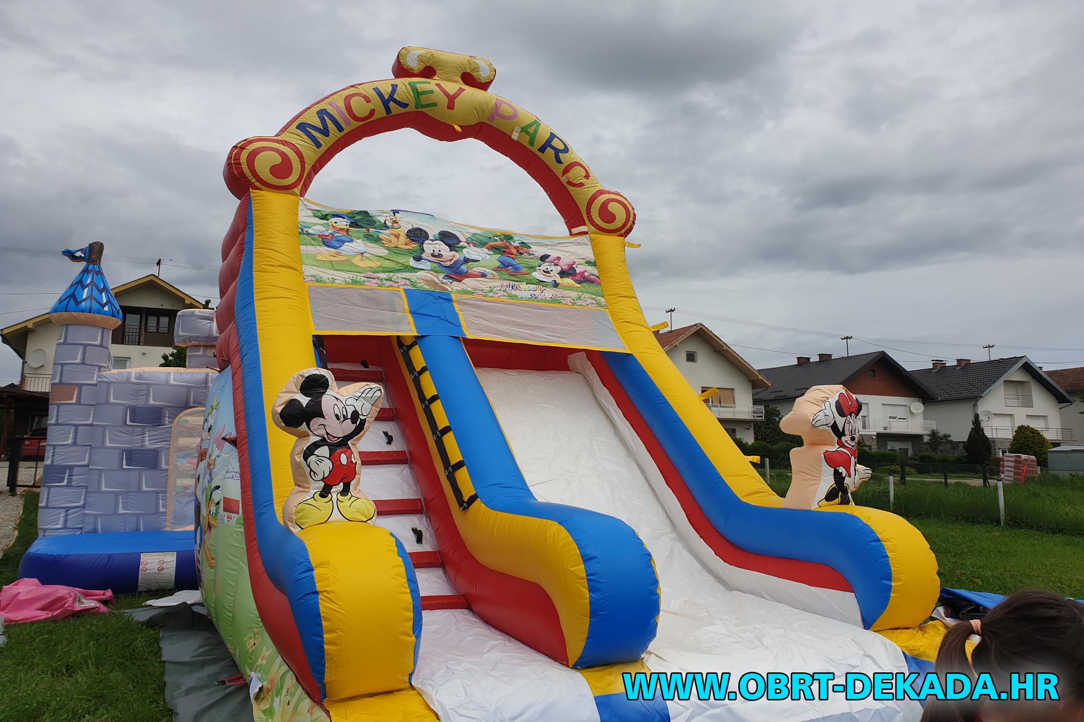 Tobogan s bazenom - Mickey Mouse