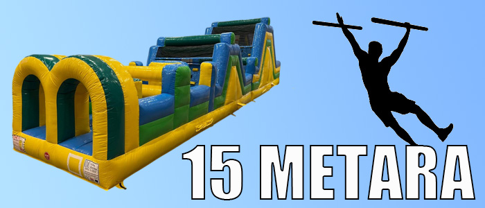 Poligon na napuhavanje - 15 metara